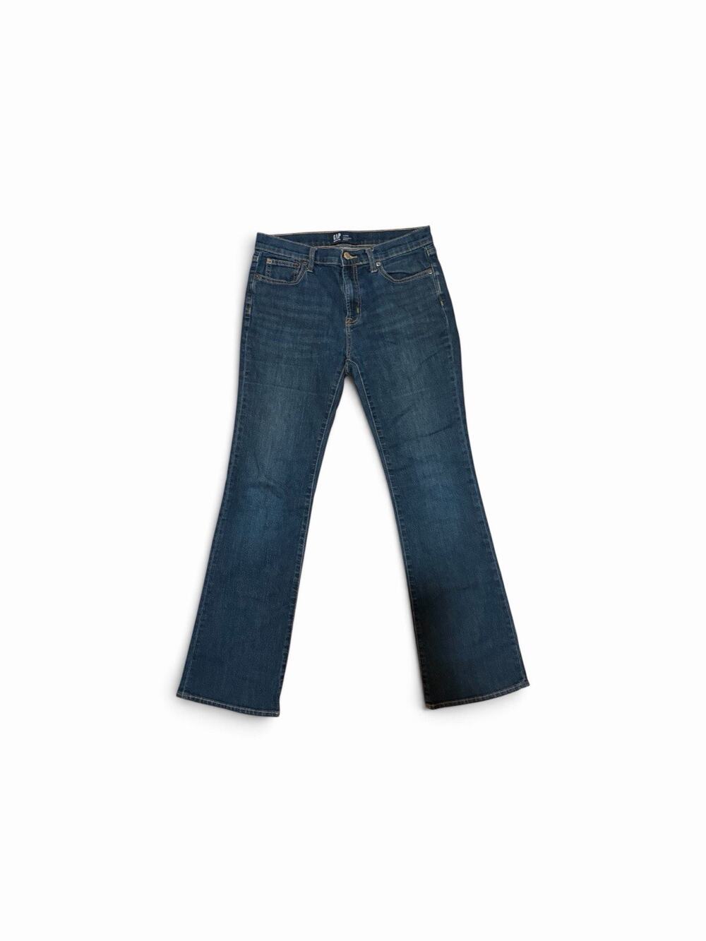 Gap Women's Dark Wash Blue Jeans Perfect Boot Sz 4